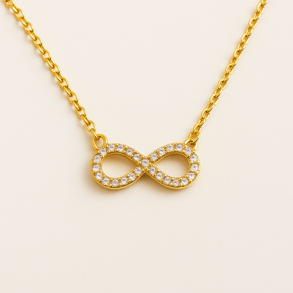 Necklace Infinity : Golden